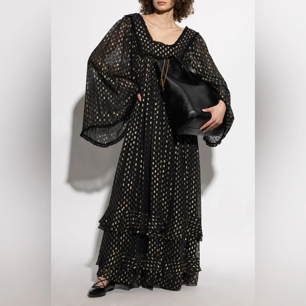 NWT Chloe Maxi Dress Black - Picture 1 of 15